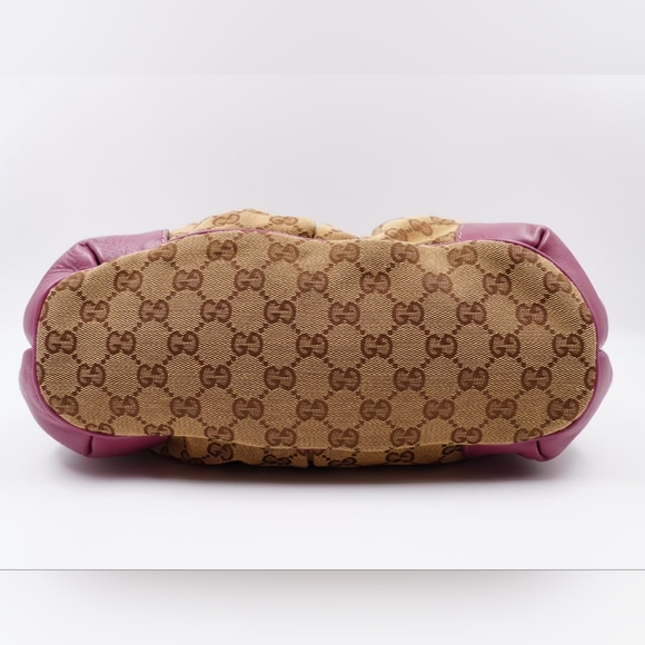 ❌️❌️SOLD❌️❌️AS30❤️GUCCI Monogram Sukey Top Handle Satchel - Picture 11 of 16